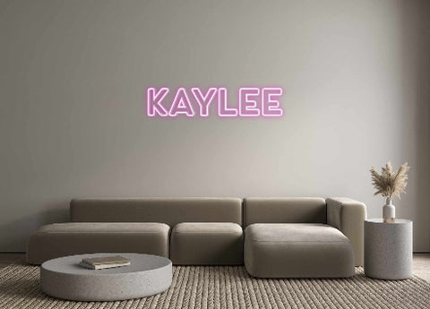 Custom Neon: KAYLEE