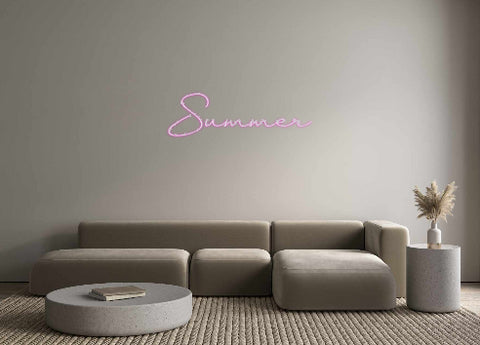 Custom Neon: Summer