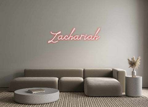 Custom Neon: Zachariah