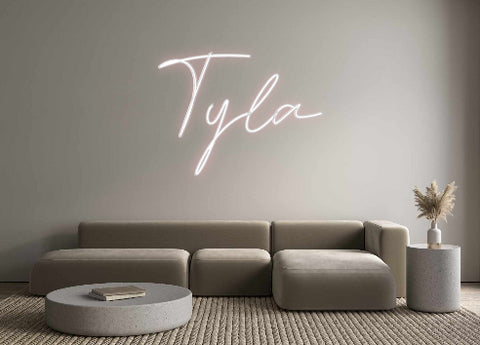 Custom Neon: Tyla