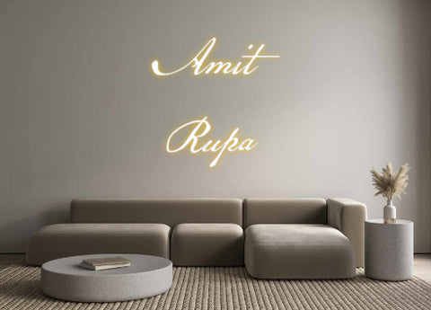 Custom Neon: Amit
       ...