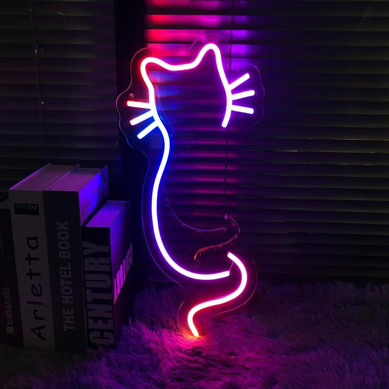 Cat LED Neon Sign | Neon Sign Design Australia